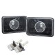 Chevy Monte Carlo 1980-1988 Black LED Projector Headlights Conversion Kit