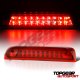 Chevy Silverado 3500HD 2015-2019 Red Full LED Third Brake Light Cargo Light
