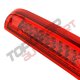 GMC Sierra 2014-2017 Red Full LED Third Brake Light Cargo Light