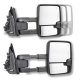 Chevy Silverado 3500HD Diesel 2015-2019 Chrome Towing Mirrors Smoked LED Lights Power Heated