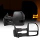 Ford F250 Super Duty 2017-2022 Power Heated Towing Mirrors Smoked LED Signal