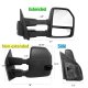 Ford F250 Super Duty 2017-2022 Power Heated Towing Mirrors Smoked LED Signal