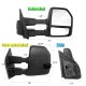 Ford F450 Super Duty 2017-2022 Power Heated Towing Mirrors Smoked LED Signal