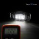 Acura TSX 2004-2014 White LED License Plate Light Kit