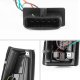 GMC Suburban 1992-1999 Black Smoked Tube LED Tail Lights