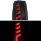 Chevy 2500 Pickup 1988-1998 Black Red Tube LED Tail Lights