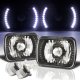 GMC Savana 1996-2004 LED Black Chrome LED Headlights Kit