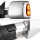 Toyota Sequoia 2008-2020 Chrome Towing Mirrors Power Heated LED Signal Lights