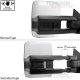Toyota Sequoia 2008-2020 White Towing Mirrors Smoked LED Power Heated