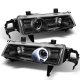 Honda Prelude 1992-1996 JDM Black Halo Projector Headlights