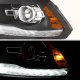 Dodge Ram 2009-2018 Black Projector Headlights Premium LED DRL Signal Lights