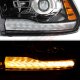 Dodge Ram 2500 2010-2018 Glossy Black Projector Headlights Premium LED DRL Signal Lights