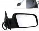 Chevy Silverado 1994-1998 Black Powered Right Passenger Side Mirror