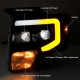 Ford F150 2009-2014 Black Projector Headlights LED DRL Dynamic Signal Activation