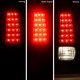 Chevy Silverado 2500 1999-2002 Black Smoked LED Tail Lights