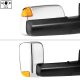 Dodge Ram 1500 2009-2018 Chrome Power Heated Turn Signal Towing Mirrors