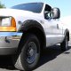 Ford F250 Super Duty 1999-2007 Fender Flares Pocket Rivet Textured 6 Inch