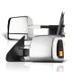 Toyota Tundra 2014-2021 Chrome Towing Mirrors Power Heated LED Signal Lights