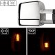 Toyota Tundra 2014-2021 Chrome Towing Mirrors Power Heated LED Signal Lights