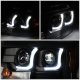 Lincoln Mark LT 2006-2008 Black LED DRL Projector Headlights