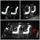 Ford F150 2004-2008 Smoked LED DRL Projector Headlights