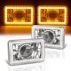 Ford LTD Crown Victoria 1988-1991 Amber LED Halo Sealed Beam Projector Headlight Conversion