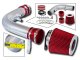 Ford Expedition 1997-2003 Polished Short Ram Intake with Red Air Filter