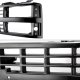 Chevy 3500 Pickup 1988-1993 Black Replacement Grille