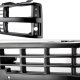 Chevy 2500 Pickup 1988-1993 Black Replacement Grille