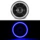 Buick Special 1961-1969 Blue LED Halo Black Sealed Beam Projector Headlight Conversion