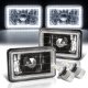 GMC Sonoma 1994-1997 LED Halo Black LED Headlights Conversion Kit
