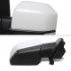 Ford F150 XL 2015-2020 White Side Mirrors Power Heated LED Signal