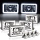 Chrysler New Yorker 1988-1990 Halo Tube LED Headlights Conversion Kit Low and High Beams