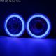 Ford F150 1975-1977 Blue Halo Tube Sealed Beam Projector Headlight Conversion