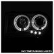Chrysler 300 2005-2008 Smoked Halo Projector Headlights with LED