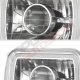 Jeep Grand Wagoneer 1987-1991 Red Halo Tube Sealed Beam Projector Headlight Conversion