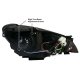 Hyundai Genesis 2010-2012 Black Projector Headlights LED DRL