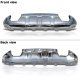 GMC Sierra 1500 2016-2018 Chrome Front Lower Bumper Skid Plate Cover