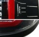GMC Sierra 2500HD 2015-2019 Glossy Black LED Tail Lights