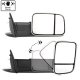 Dodge Ram 2500 2010-2018 Chrome Power Folding Towing Mirrors Clear LED Signal Heated