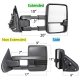 2002 Chevy Avalanche Power Folding Towing Mirrors Smoked LED DRL