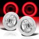 Jeep Wrangler 2007-2017 Projector Headlights Conversion Red Halo Tube