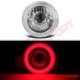 Jeep Wrangler 2007-2017 Projector Headlights Conversion Red Halo Tube