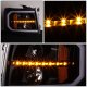 Chevy Silverado 3500HD 2007-2014 Black Projector Headlights LED DRL Signals N3