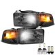 Dodge Ram 1994-2001 Smoked LED Headlight Bulbs Set Complete Kit