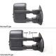 Ford F350 Super Duty 2008-2016 Towing Mirrors Smoked Switchback LED DRL Signal Lights