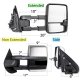 GMC Sierra Denali 2007-2013 Chrome Tow Mirrors Smoked Switchback LED DRL Sequential Signal