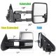 Chevy Silverado 2500HD 2015-2019 Chrome Tow Mirrors Switchback LED DRL Sequential Signal