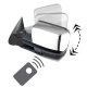 2002 Chevy Avalanche Chrome Power Folding Towing Mirrors Smoked LED Lights