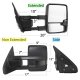 Toyota Sequoia 2008-2020 Power Folding Tow Mirrors Smoked LED Lights